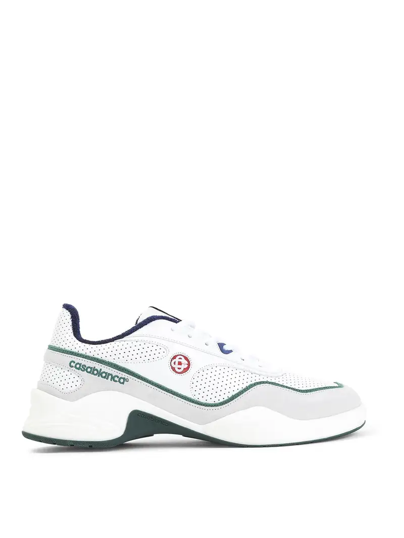 Sneakers da campionato di corte Verde