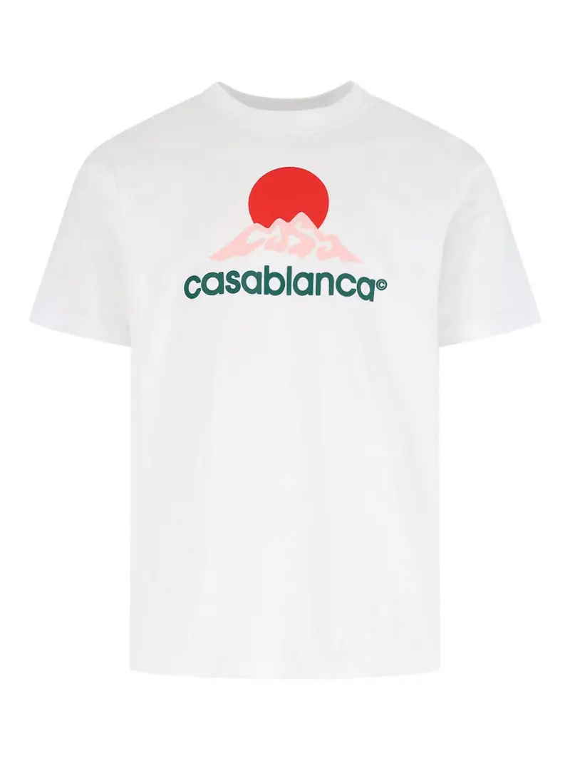 Casablanca T-shirt Bianco 3267127