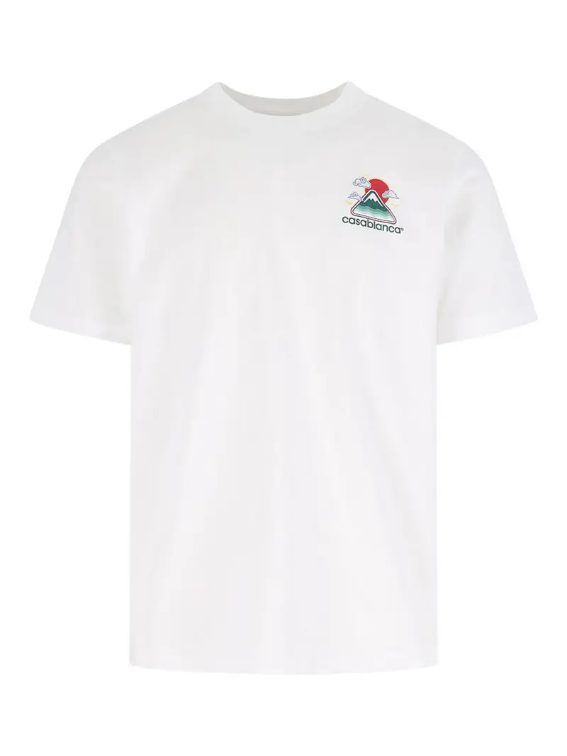 Casablanca T-shirt Bianco 3267128