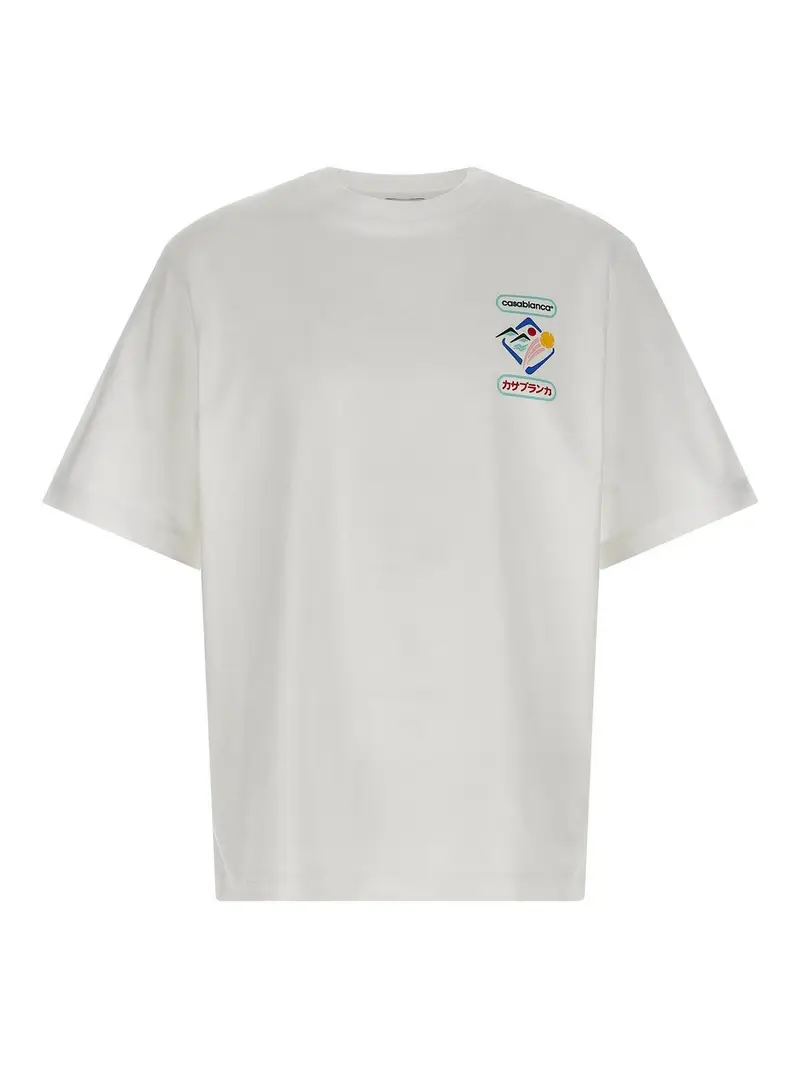 Casablanca T-shirt Bianco 4074214