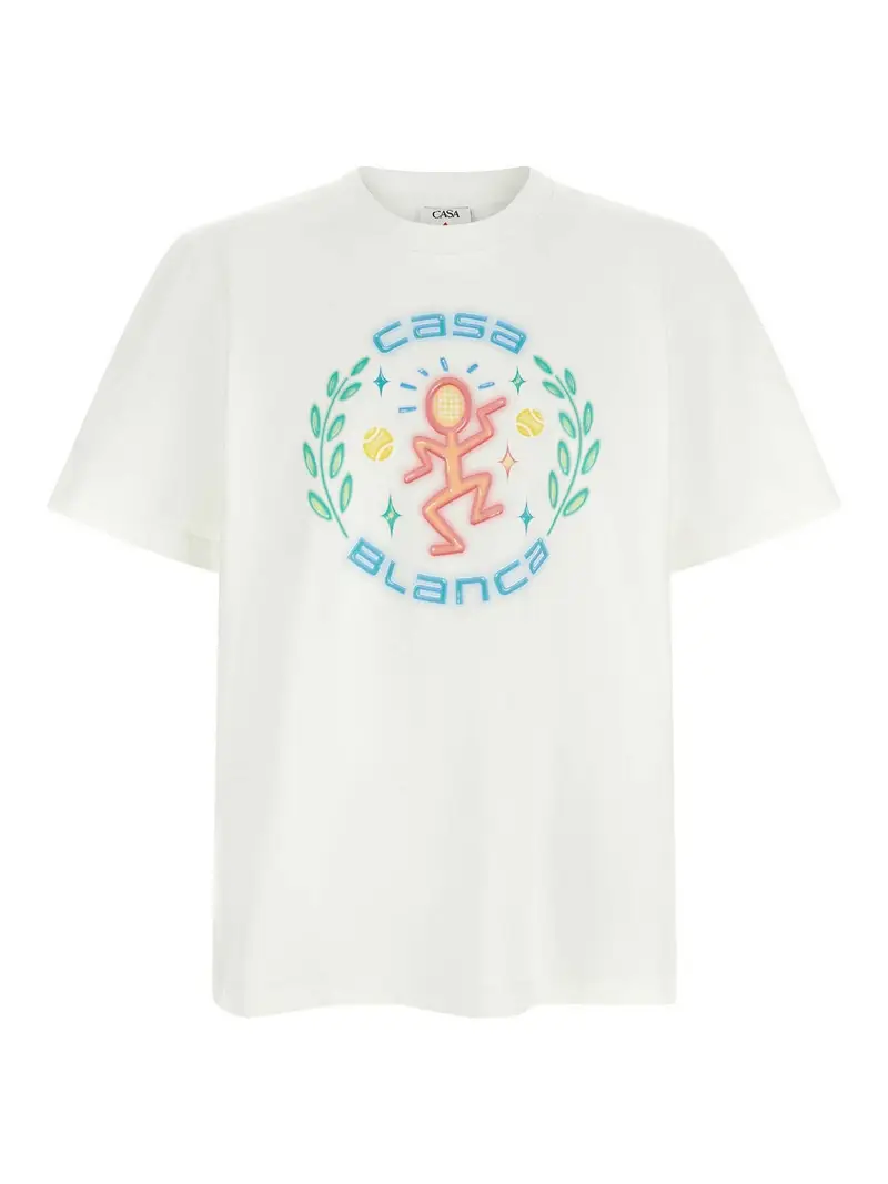Casablanca T-shirt Bianco 4353783