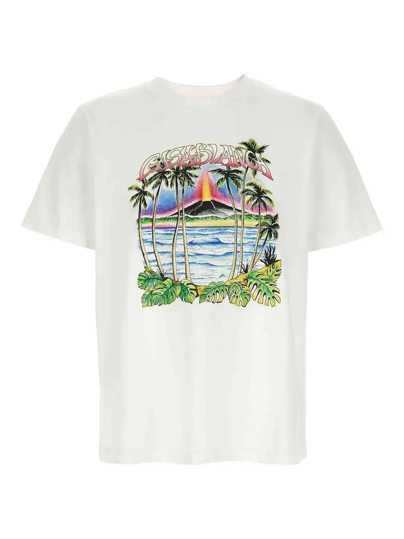 Casablanca T-shirt Bianco 4353785