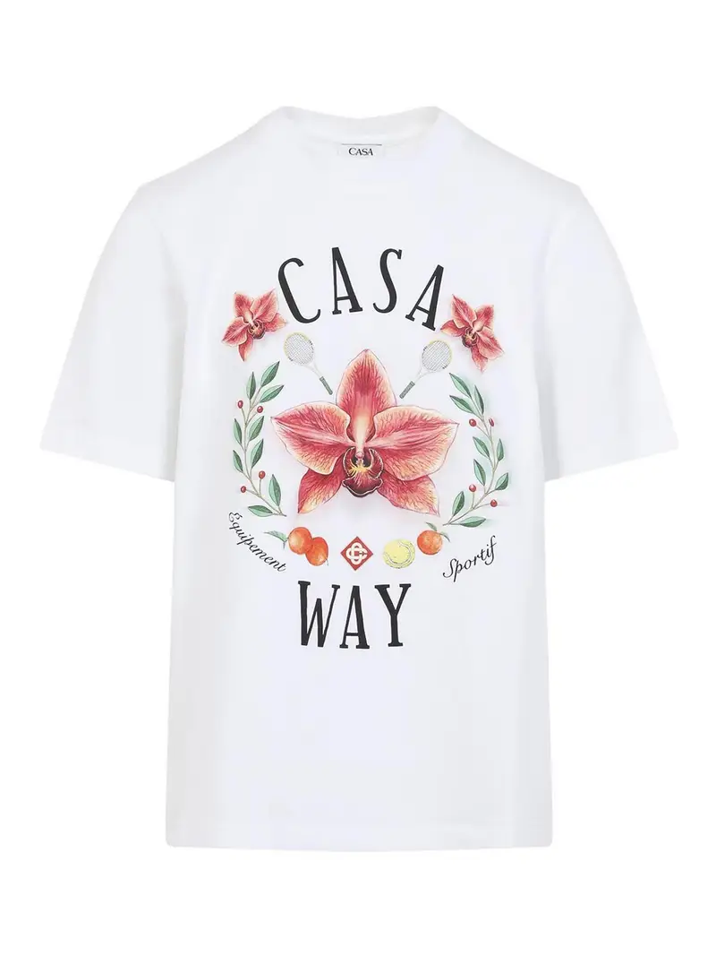 Casablanca T-shirt Bianco 4184033