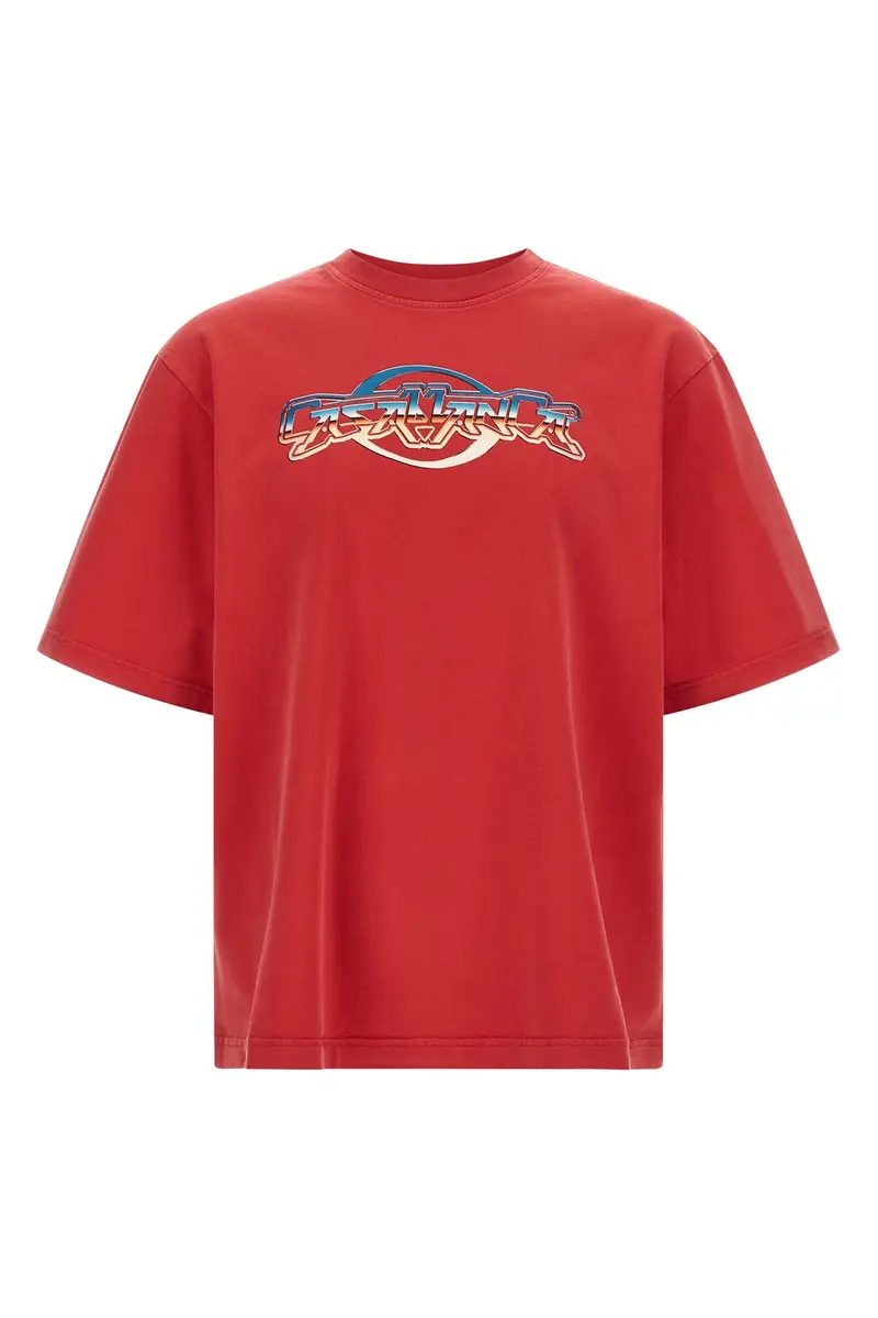 Casablanca T-shirt Rosso 2552144