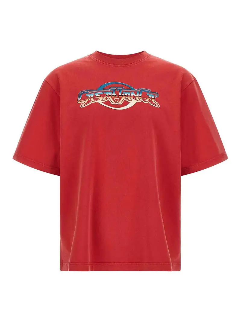 Casablanca T-shirt Rosso 4258982