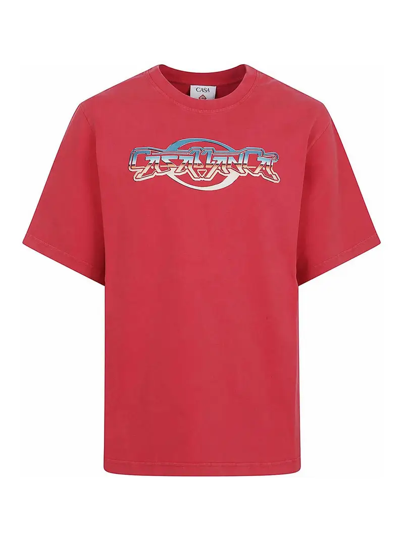 Casablanca T-shirt Rosso 4008666