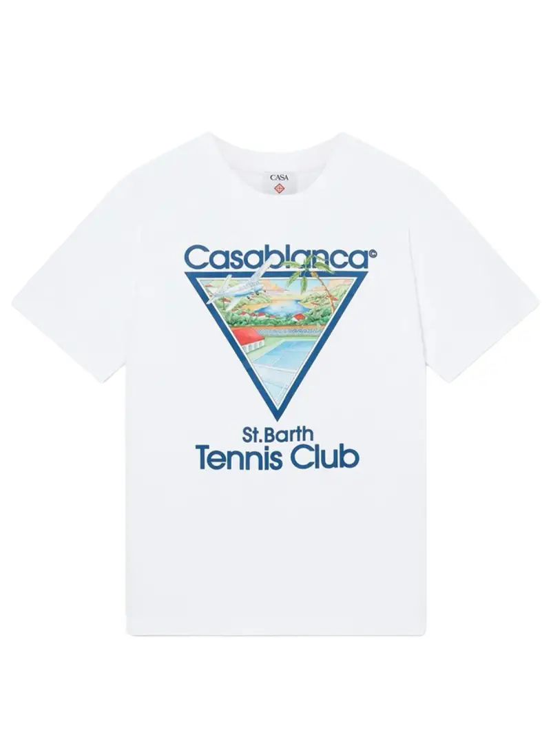 Casablanca T-shirt Bianco 4121691