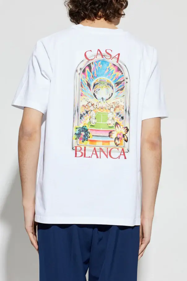 Casablanca T-shirt Bianco 4349148 miniatura 3