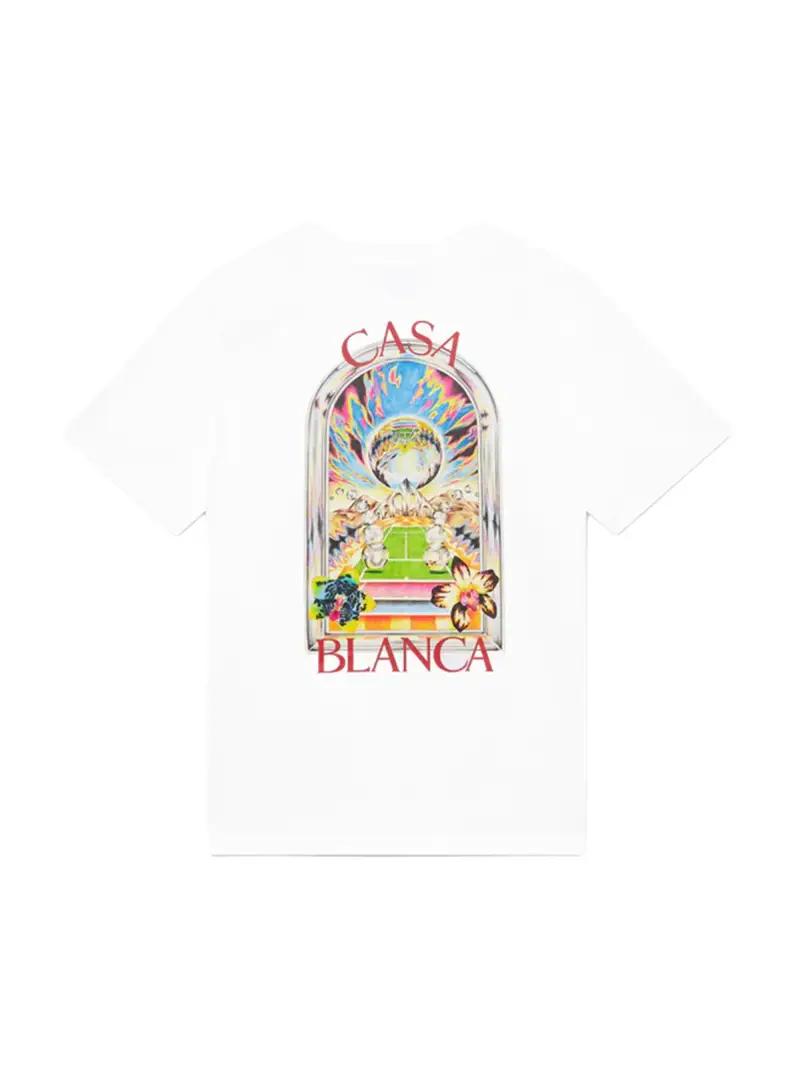Casablanca T-shirt Bianco 4349148 miniatura 4