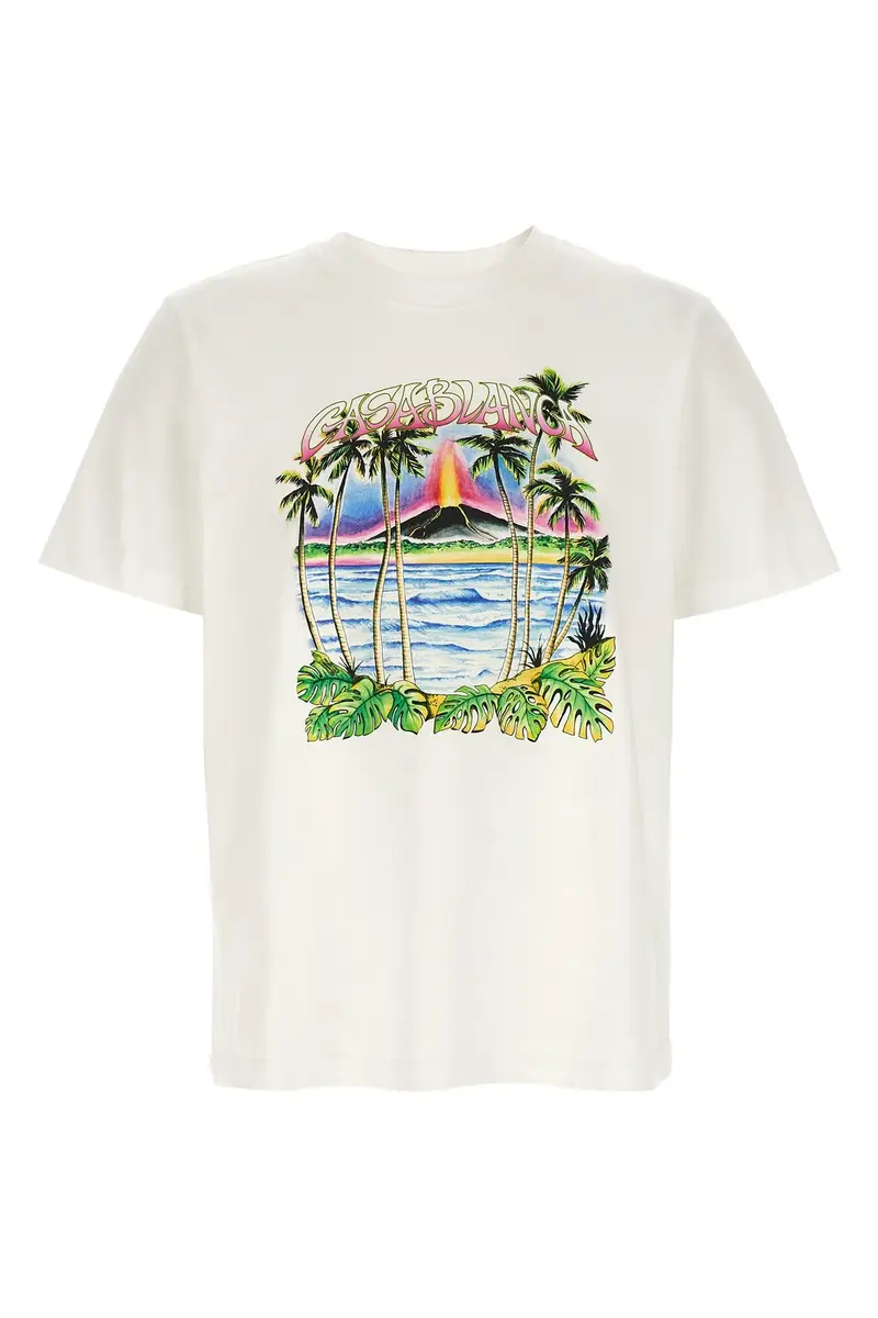Casablanca T-shirt Bianco 4181697