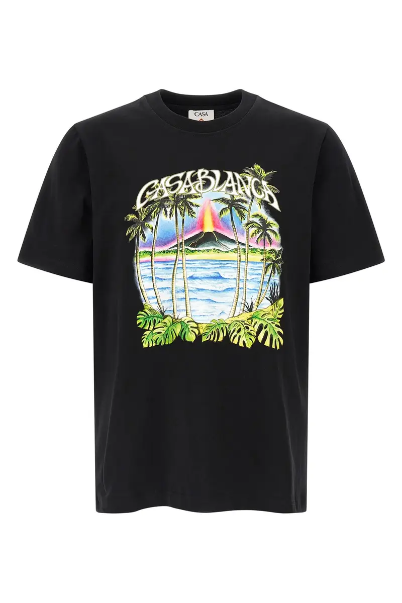 Casablanca T-shirt Nero 4200936