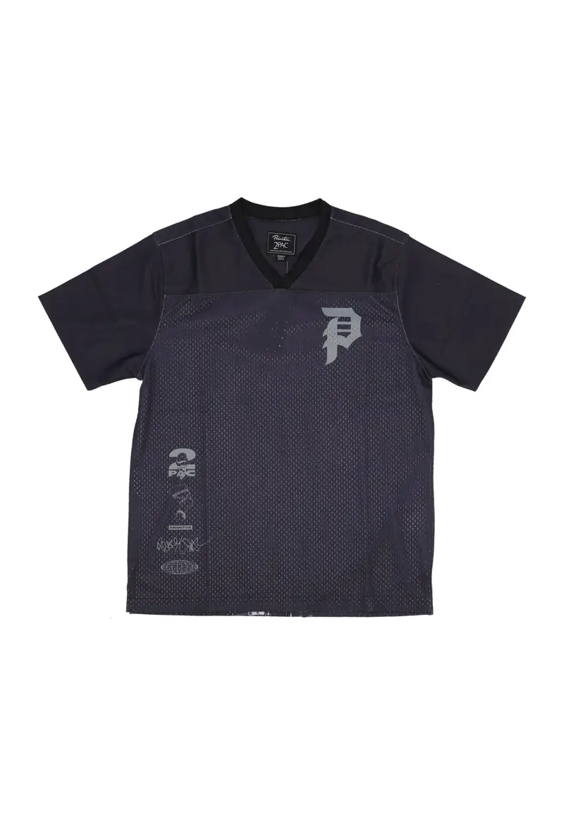 Casacca Uomo Icon Mesh Jersey X Tupac Black