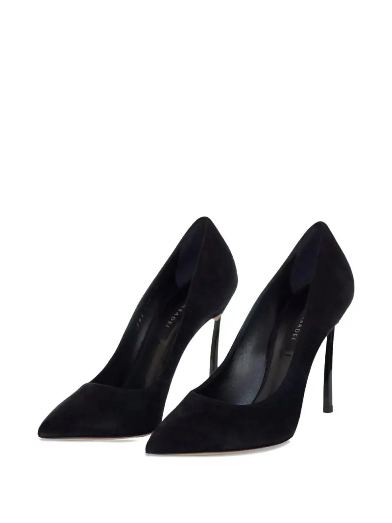 Decollete Bladè nero camoscio miniatura 2