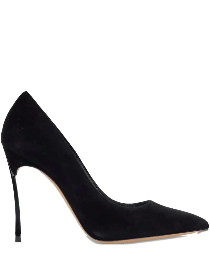 Decollete Bladè nero camoscio miniatura 3