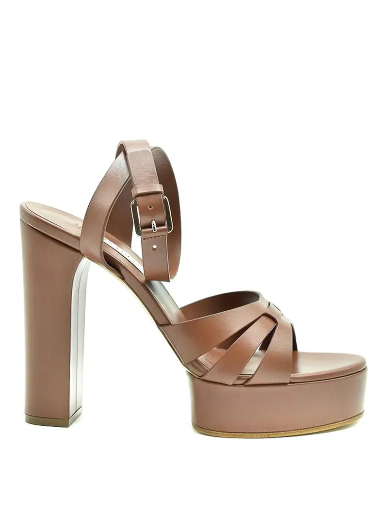 Casadei Décolleté Marrone 3299292