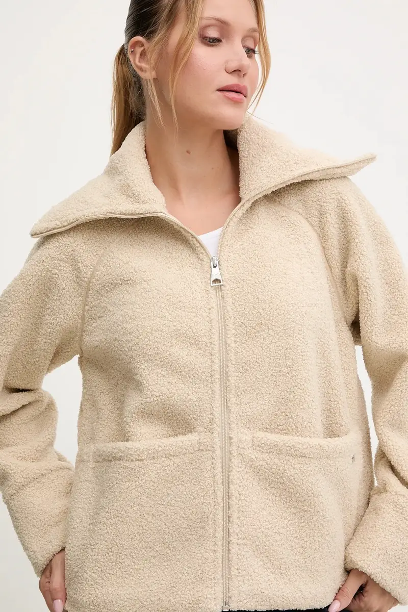 felpa donna colore beige 25200 miniatura 4