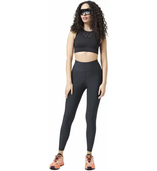 Graphic W - leggings fitness - donna Black