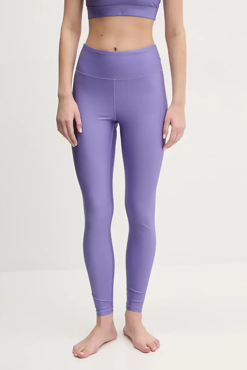 leggings da allenamento Glitz colore violetto 25056