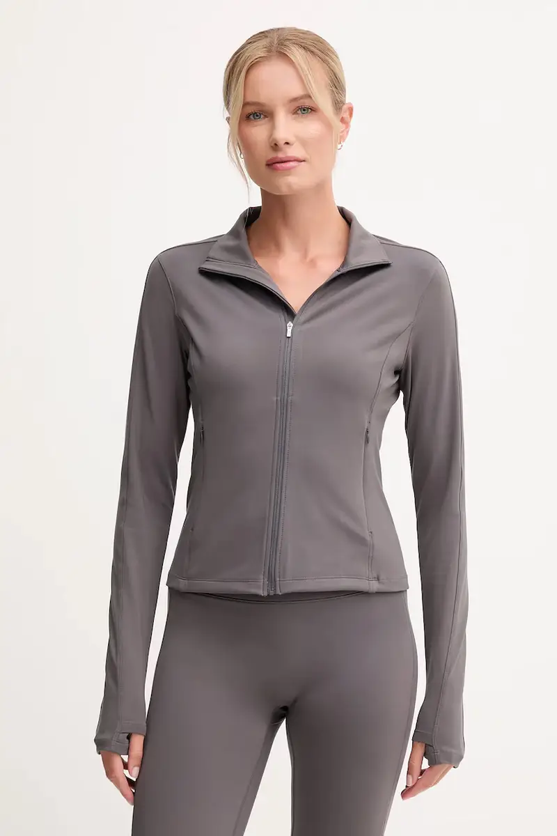 maglietta da trekking Soft Touch donna colore grigio 25217