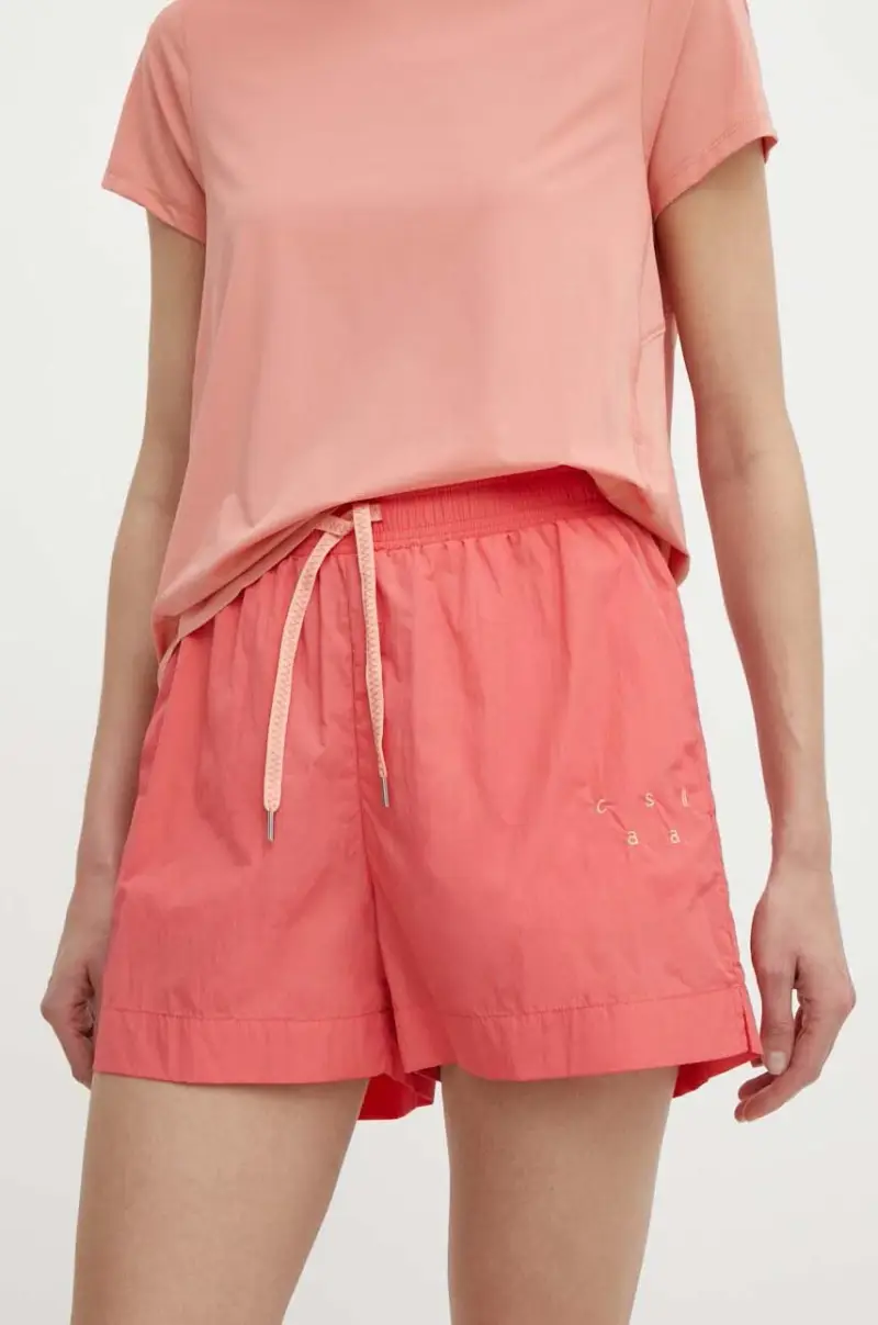 pantaloncini da allenamento Athleisure colore rosa