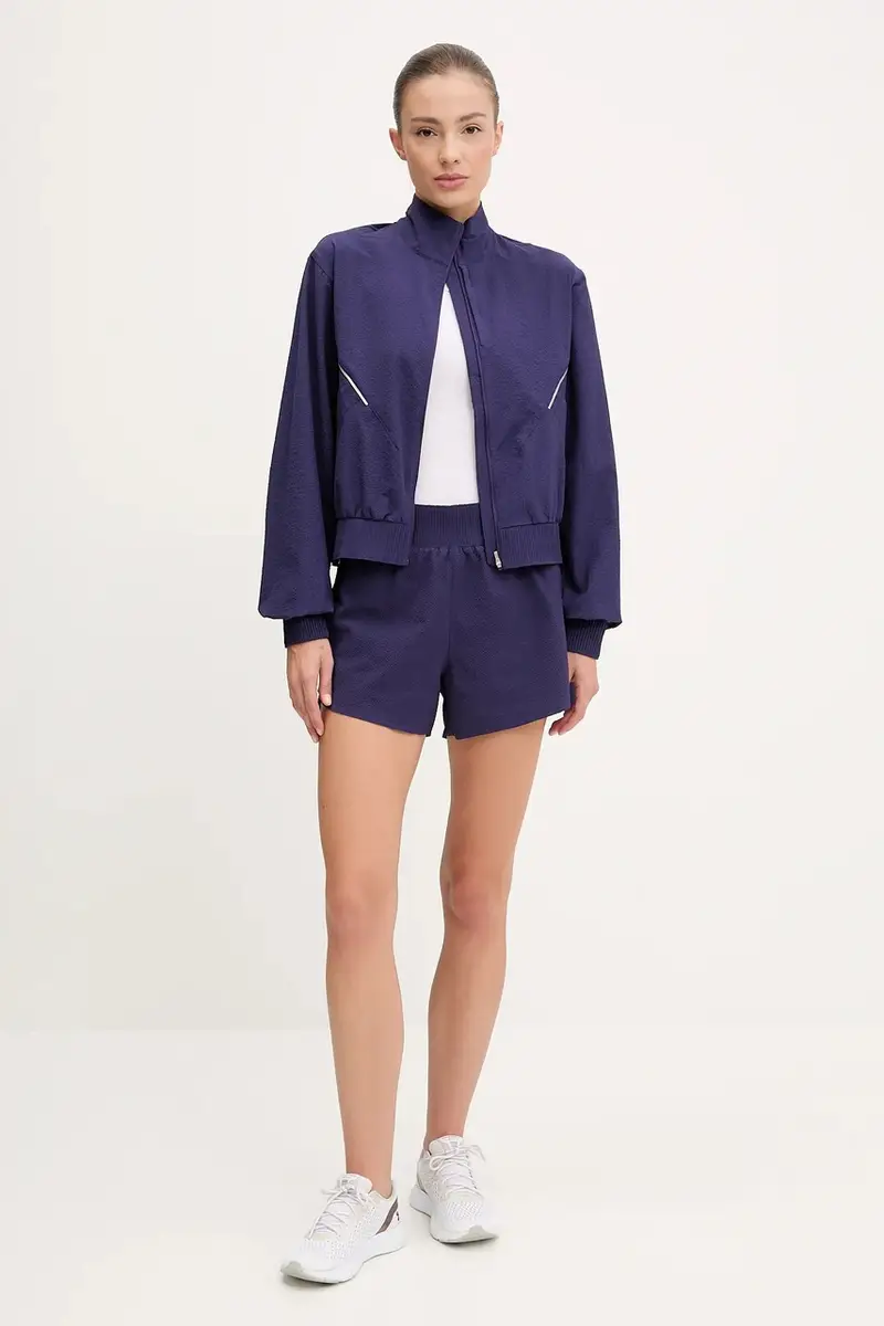 pantaloncini da allenamento Luna donna colore blu navy 25043 miniatura 2