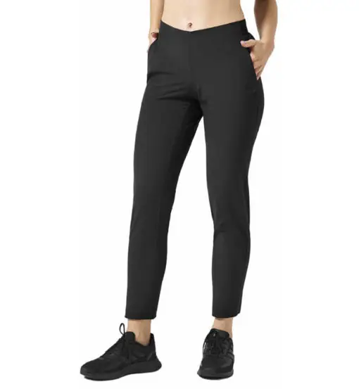 Slim Woven W - pantaloni fitness - donna Black