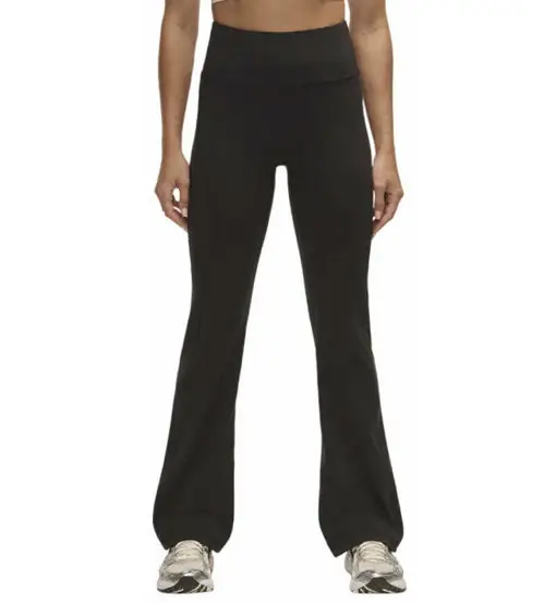 Soft Touch Flared W - leggings fitness - donna Black