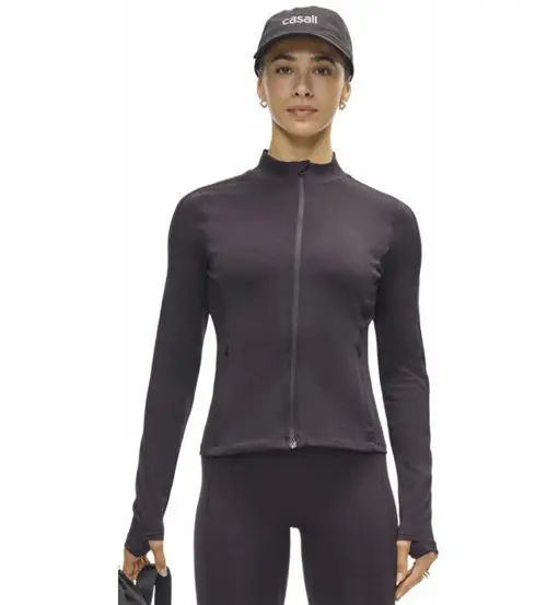 Soft Touch Zip W - felpa - donna Black