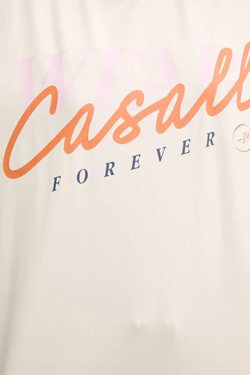 CASALL T-shirt Donna Beige 3569974 miniatura 5