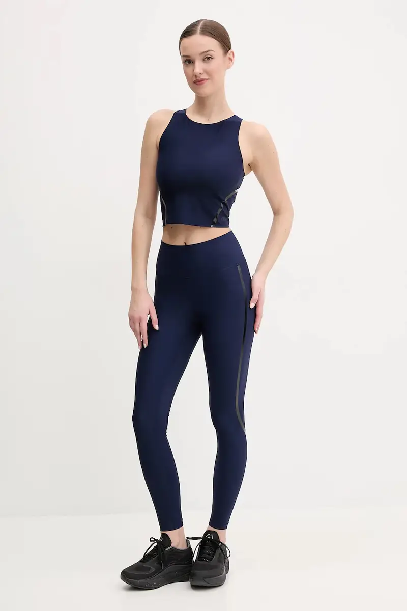 top da allenamento Sculpture colore blu navy 25004 miniatura 2