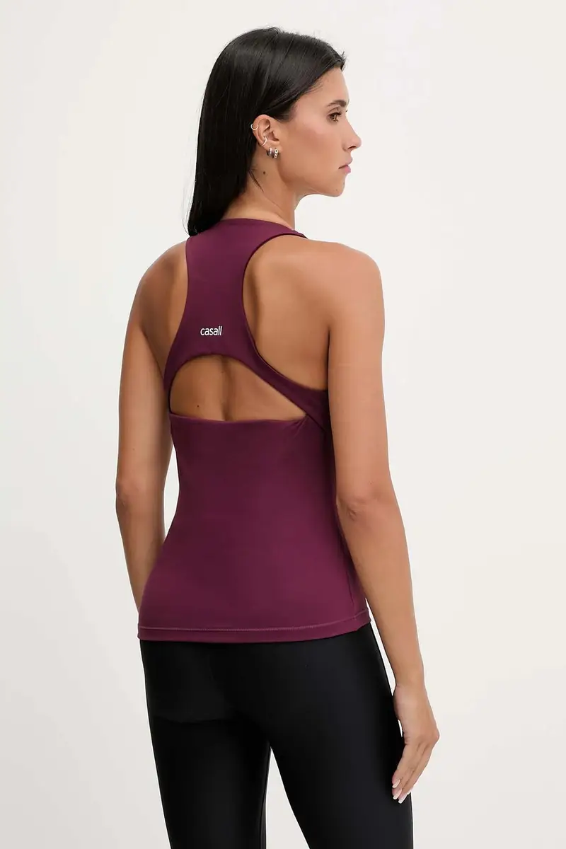 top da allenamento Soft Touch colore granata 25001 miniatura 3