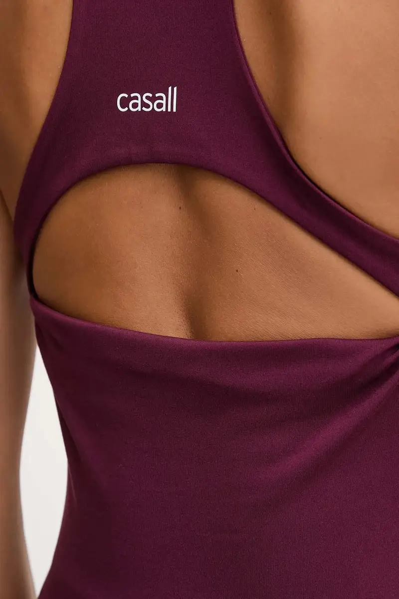 top da allenamento Soft Touch colore granata 25001 miniatura 5