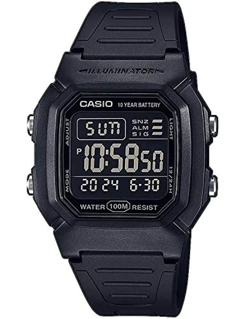 CASIO Montre W-800H-1BVES
