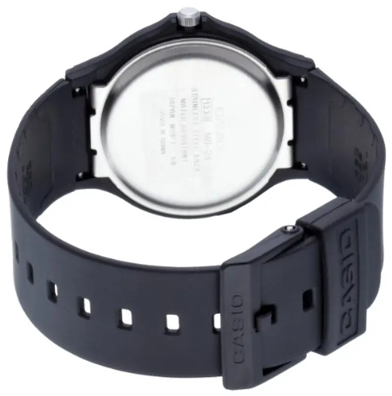 Casio Orologio Analogico Quarzo Unisex Adulto con Cinturino in Resina, MQ-24-7BLLEG miniatura 2