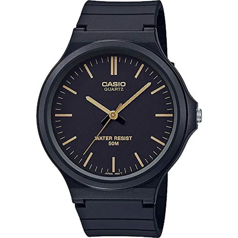 Casio Orologio Analogico Quarzo Unisex Adulto con Cinturino in Resina MW-240
