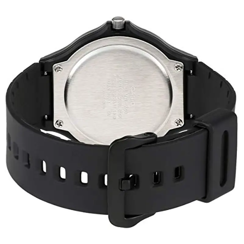 Casio Orologio Analogico Quarzo Unisex Adulto con Cinturino in Resina MW-240 miniatura 2