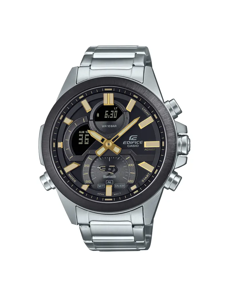 Orologio CASIO Edifice ECB-30DB-1A9EF Silver Black/Gold - Bluetooth
