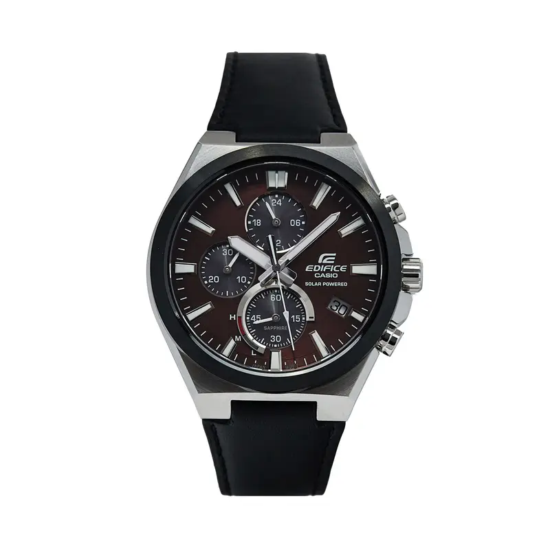 Orologio Casio Edifice Solar Powered Chronograph EFS-S630BL-5AVUEF Nero