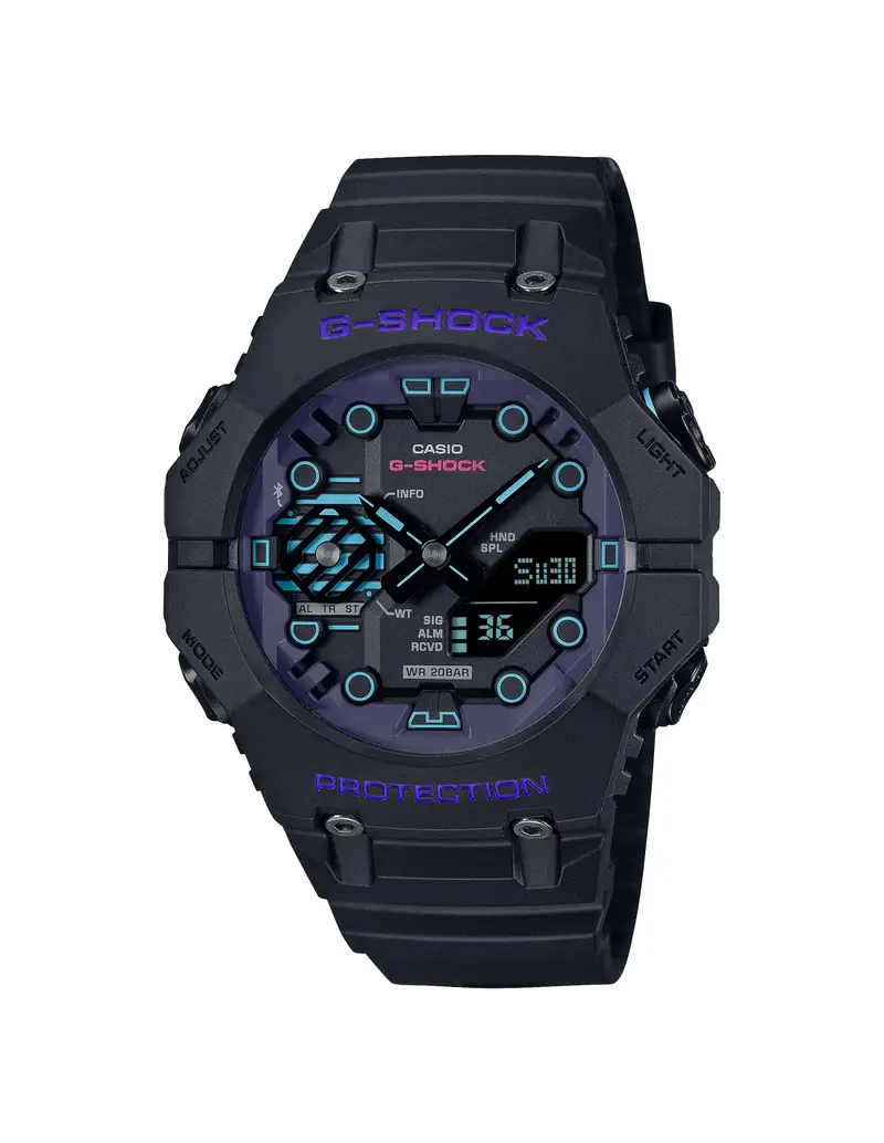 Orologio CASIO G-SHOCK Digital Program Series Bluetooth GA-B001CBR-1AER Black Violet