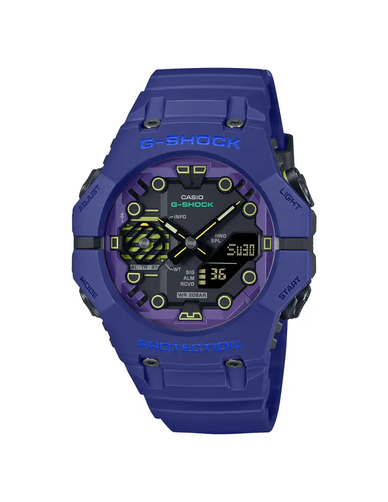 Orologio CASIO G-SHOCK Digital Program Series Bluetooth GA-B001CBR-2AER Blue Violet
