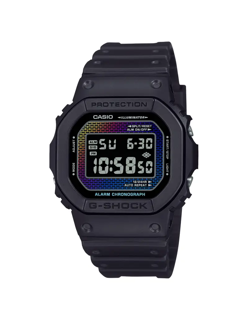 Orologio CASIO G-SHOCK DW-5600RW-1ER Black/Colored Blocks
