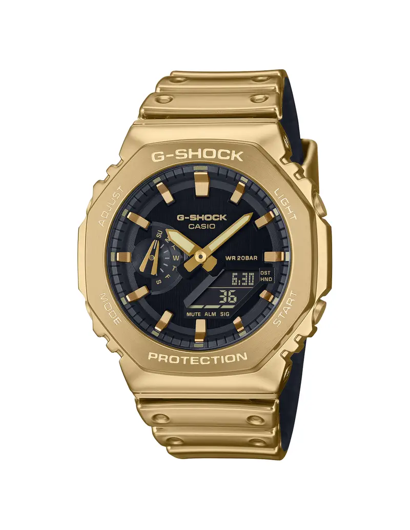Orologio CASIO G-SHOCK FINE METALLIC SERIES G-STEEL GM-2100YMG-9AER Gold Black