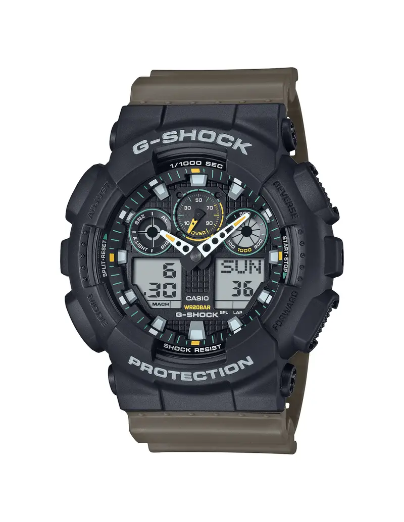 Orologio CASIO G-SHOCK GA-100TU-1A3ER Black Mud