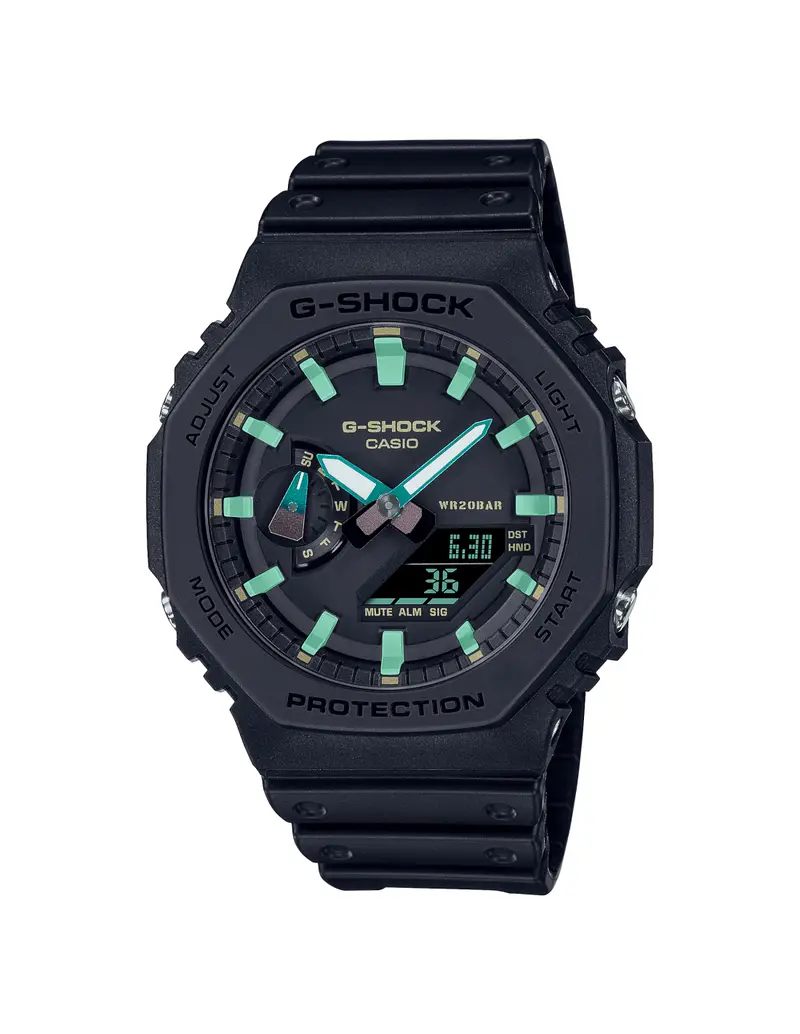 Orologio CASIO G-SHOCK GA-2100RC-1AER Black/Green