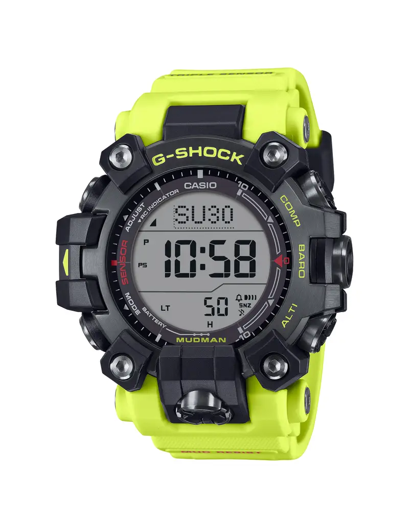 Orologio CASIO G-SHOCK MASTER OF G MUDMAN GW-9500MRY-1A9ER Black/Fluo Yellow