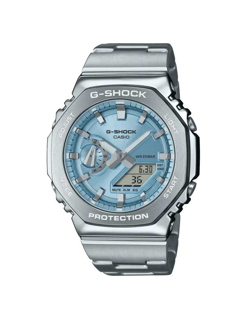 Orologio CASIO G-SHOCK Serie G-STEEL GM-2110D-2AER Sky Blue/Steel