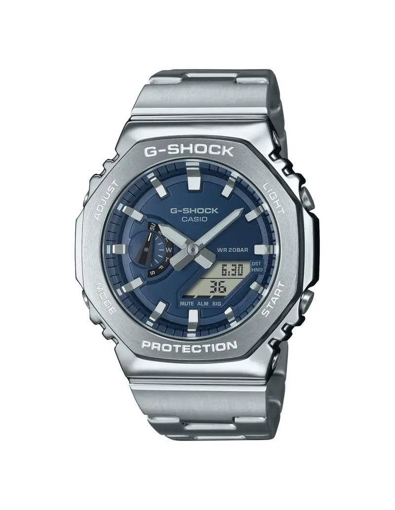 Orologio CASIO G-SHOCK Serie G-STEEL GM-2110D-2BER Blue Navy/Steel