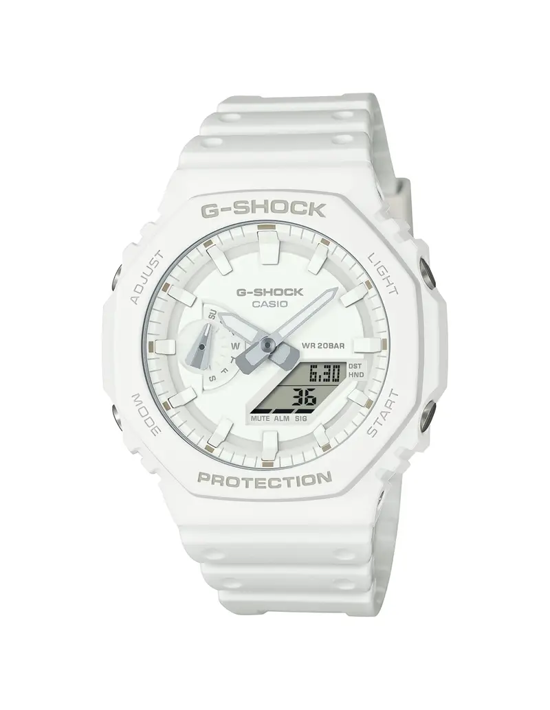 Orologio CASIO G-SHOCK Tone-on-Tone Series GA-2100-7A7ER White