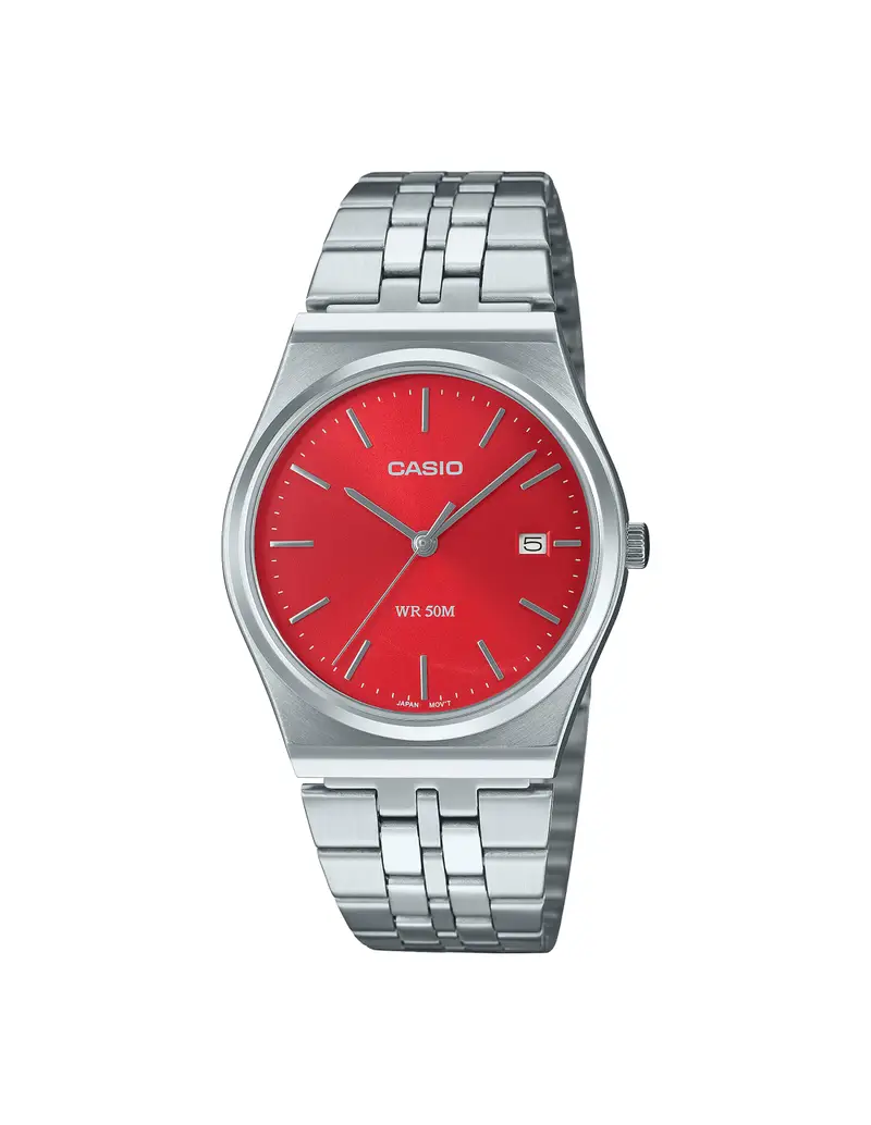 Orologio CASIO MTP-B145D-4A2VEF Silver Red