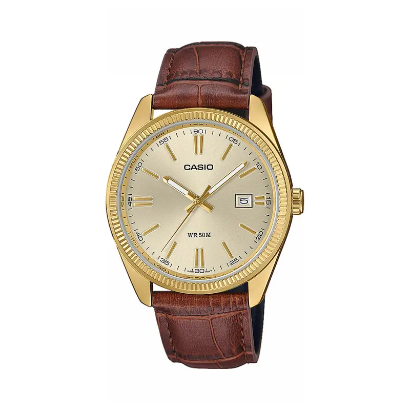 Orologio Casio Timeless Collection MTP-1302PGL-9AVEF Marrone